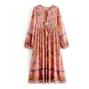 R.Vivimos Bohemian Dress